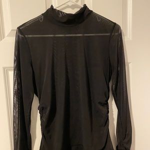 Lululemon mesh shirt black 8
